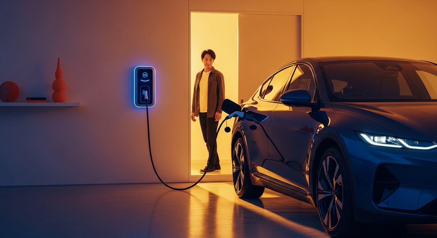 EV充電器と家庭用蓄電池を組み合わせるメリットと最適なシステム構成