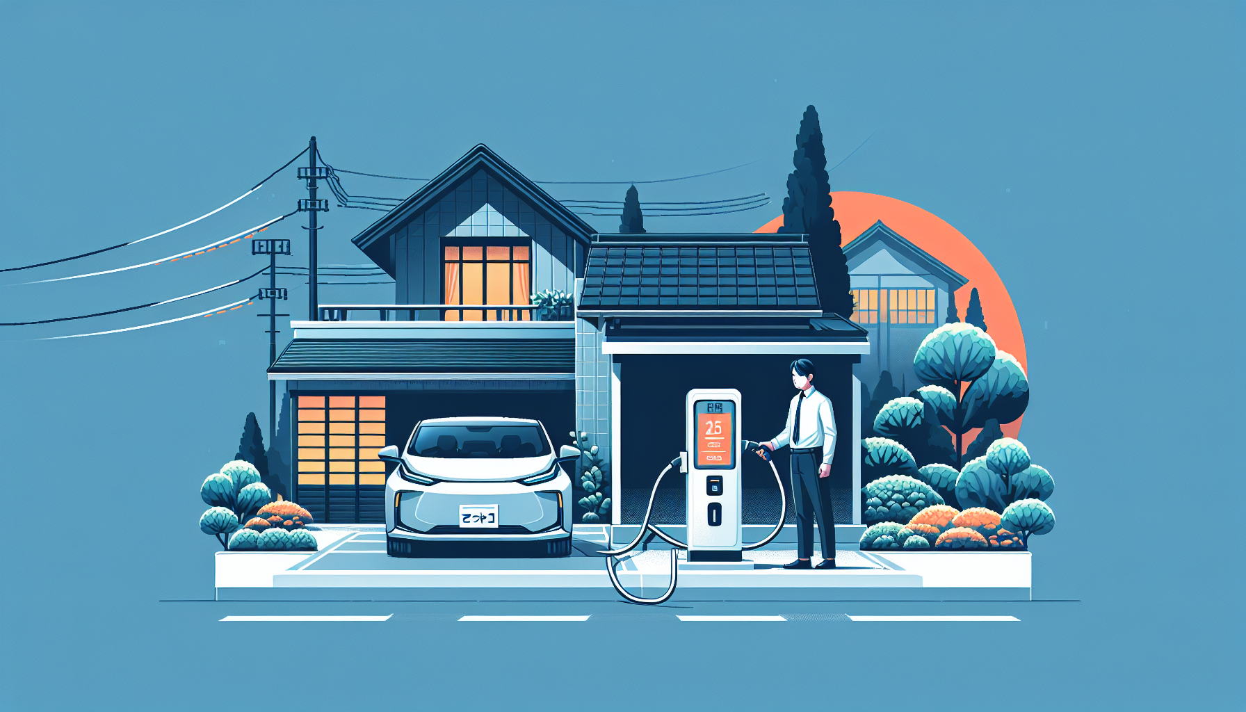 自宅にEV充電器を設置するには？費用・工事期間・補助金まとめ2026年版