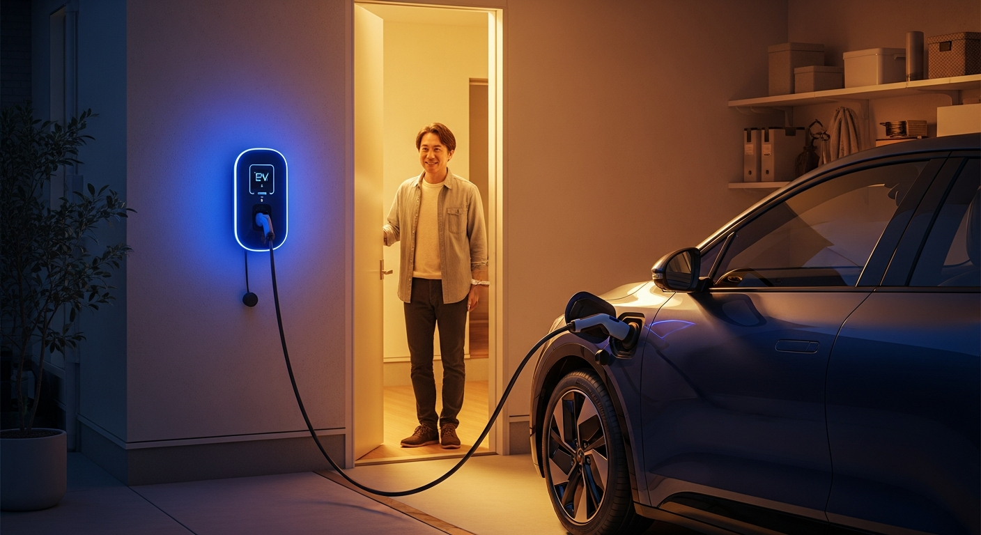 オムロンとニチコンのEV充電器・V2H製品を徹底比較2026年版